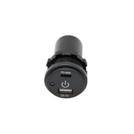 Presa USB-A e USB-C - CARICA VELOCE